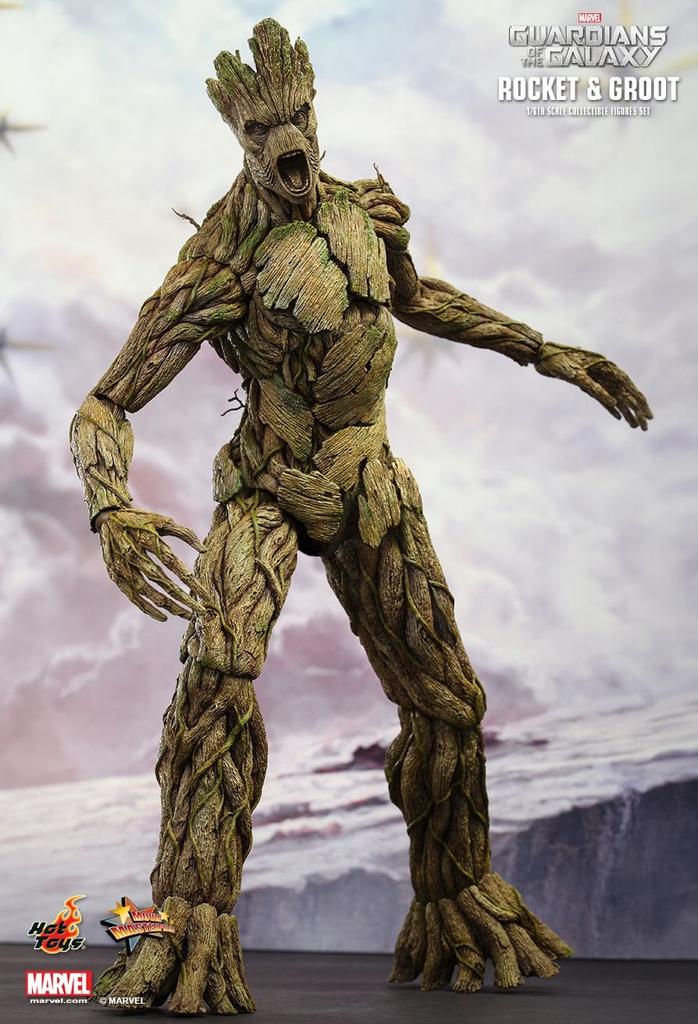 Sapiens of the Scale Rocket Groot of Accessories [Toy Exclusive] [Movie Masterpiece] "Guardians Galaxy" 1/6 Figures & (Set 2) [Bonus Included]