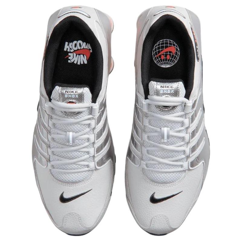 Nike Shox NZ Men Running Sneakers Silver IR0610-025