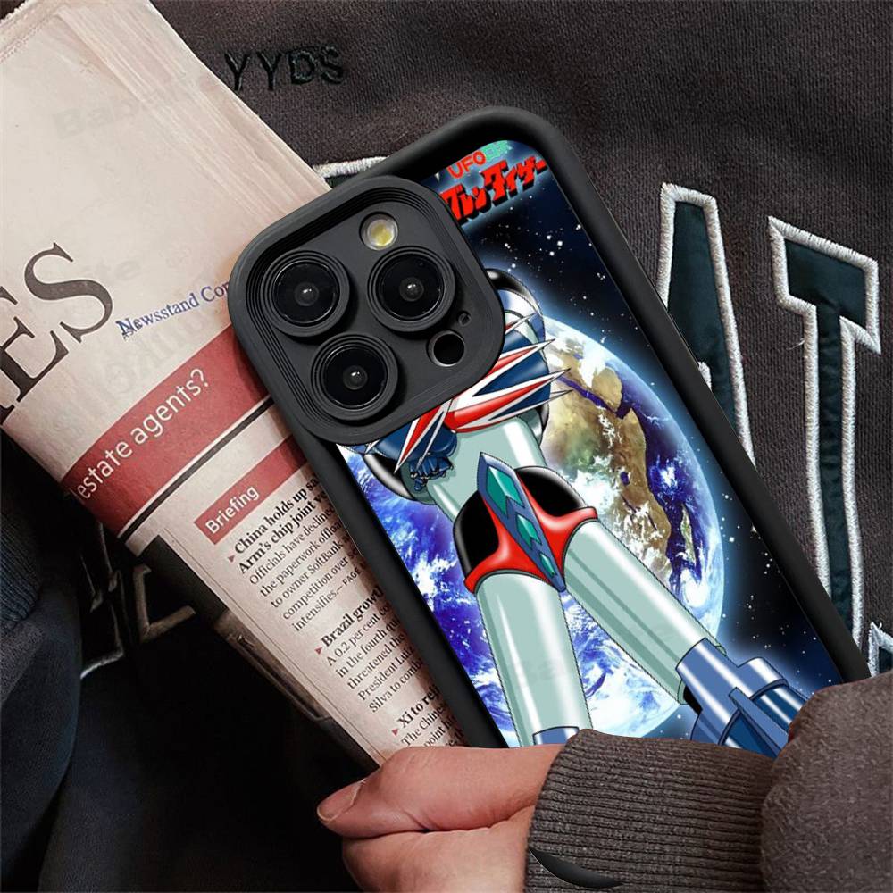 UFO R-Robot G-Goldorak Phone Case For IPhone 17 16 15 14 13 12 11 Pro Max Plus Mini Luck Cover