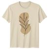 Minimalist Botanical Leaf Art Nature TShirt Minimalist Art Botanical Gift