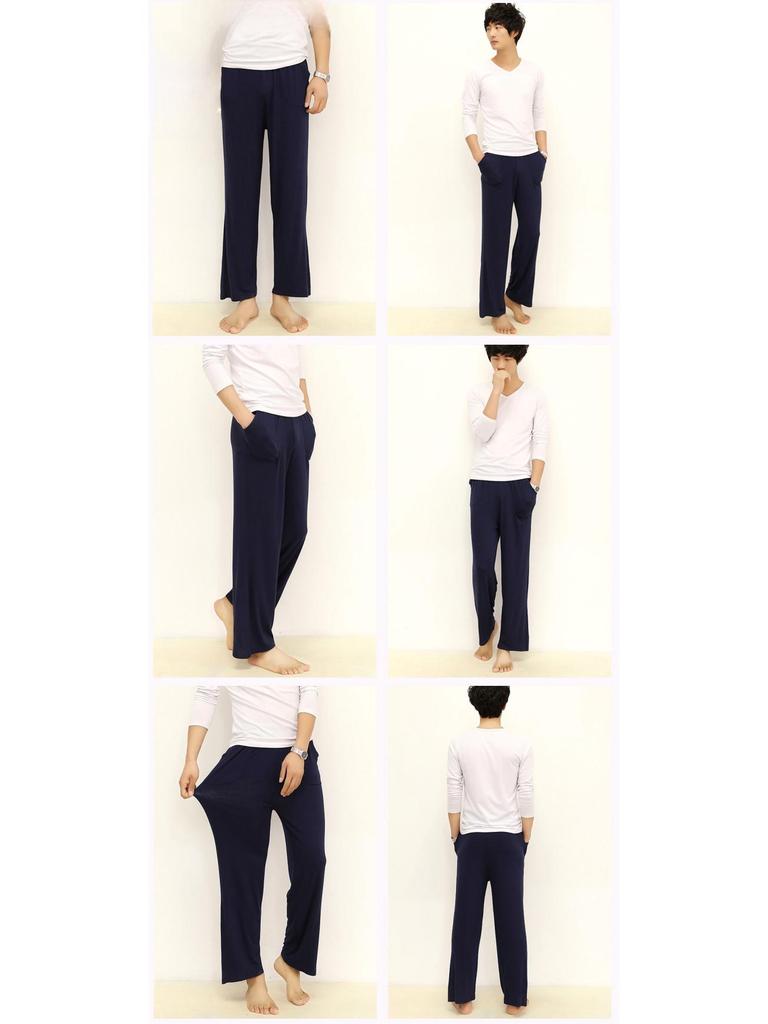 Men's Plus Size Modal Casual Home Pants - Soft and Stretchy