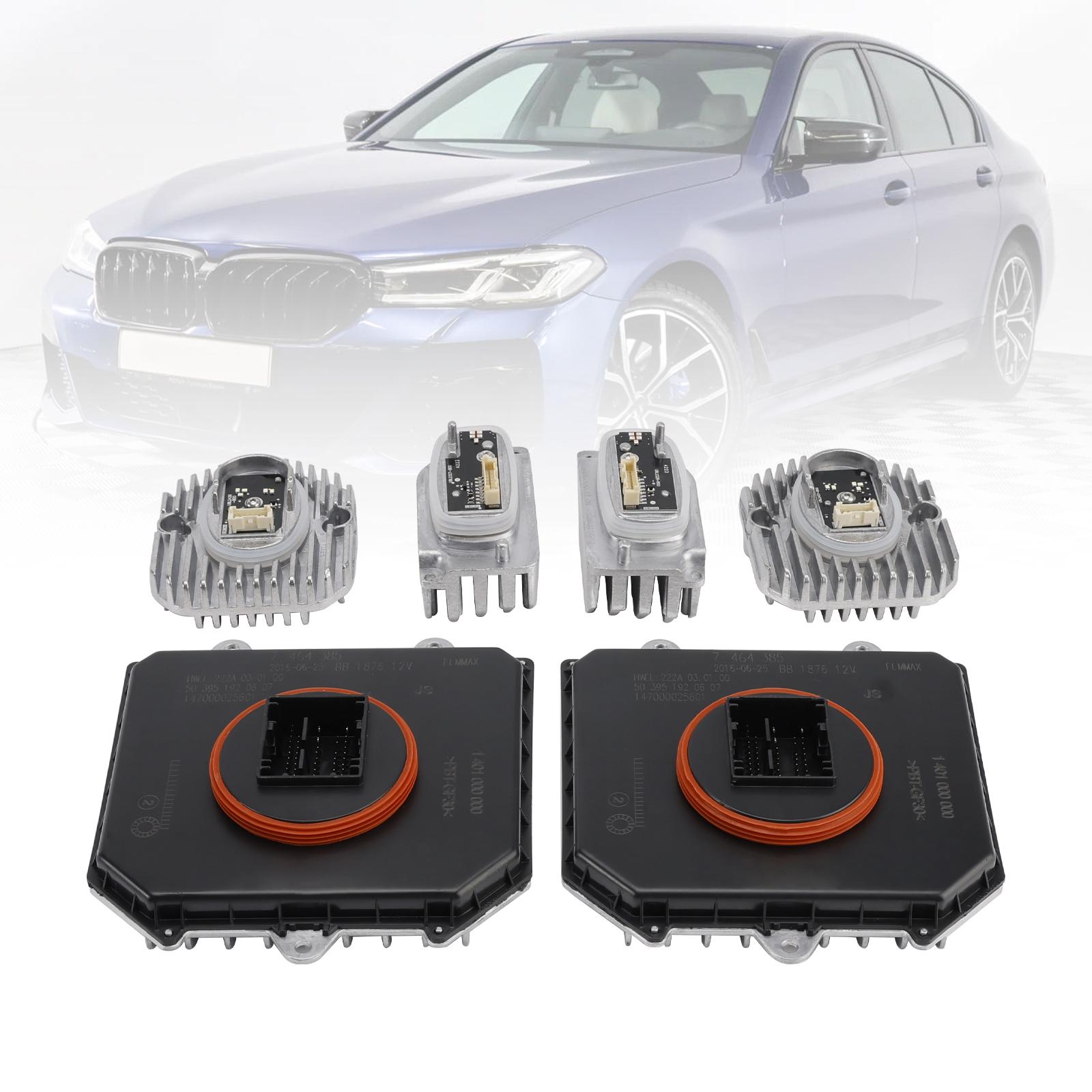 

6PCS Adaptive LED Headlight Turn Signal DRL Module For BMW G30 530i 540i