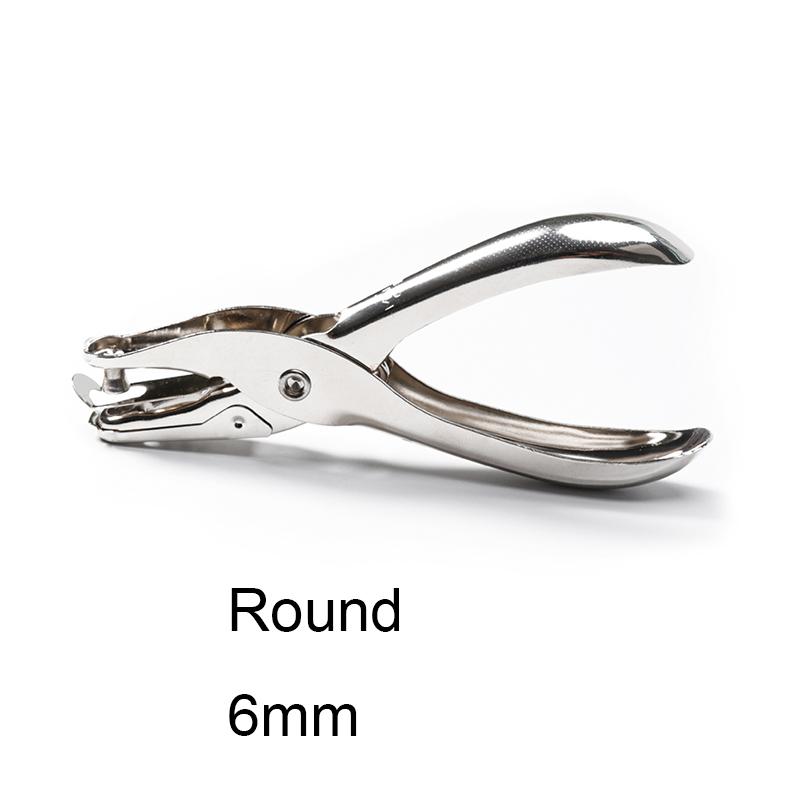 

1 PC Metal Single Hole Hand-held Punch Hole Punch Pliers Hole Punch Cardmaking Handicraft Tool Jewelry DIY Scrapbooking Plier