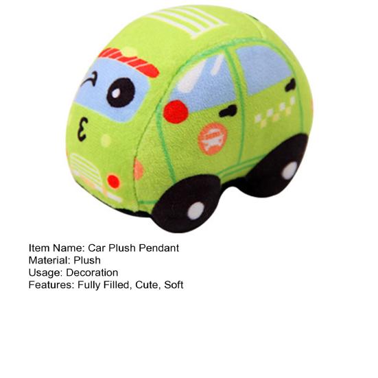 Plüsch Schlüsselanhänger Cartoon Feuerwehrwagen Krankenwagen Polizeiauto Taxi Plüschtier Taschenanhänger Weiche Stofftier Cartoon Puppe Plüsch Schlüsselanhänger Kinderspielzeug Geschenk