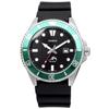Casio MDV-106B-1A3V Diver Watch, Green Bezel, Men's