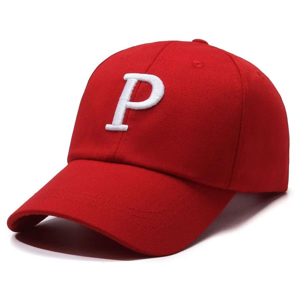 Embroidery P Letters Hat Women Uv Protection Shade Out Sun Breathable Protection