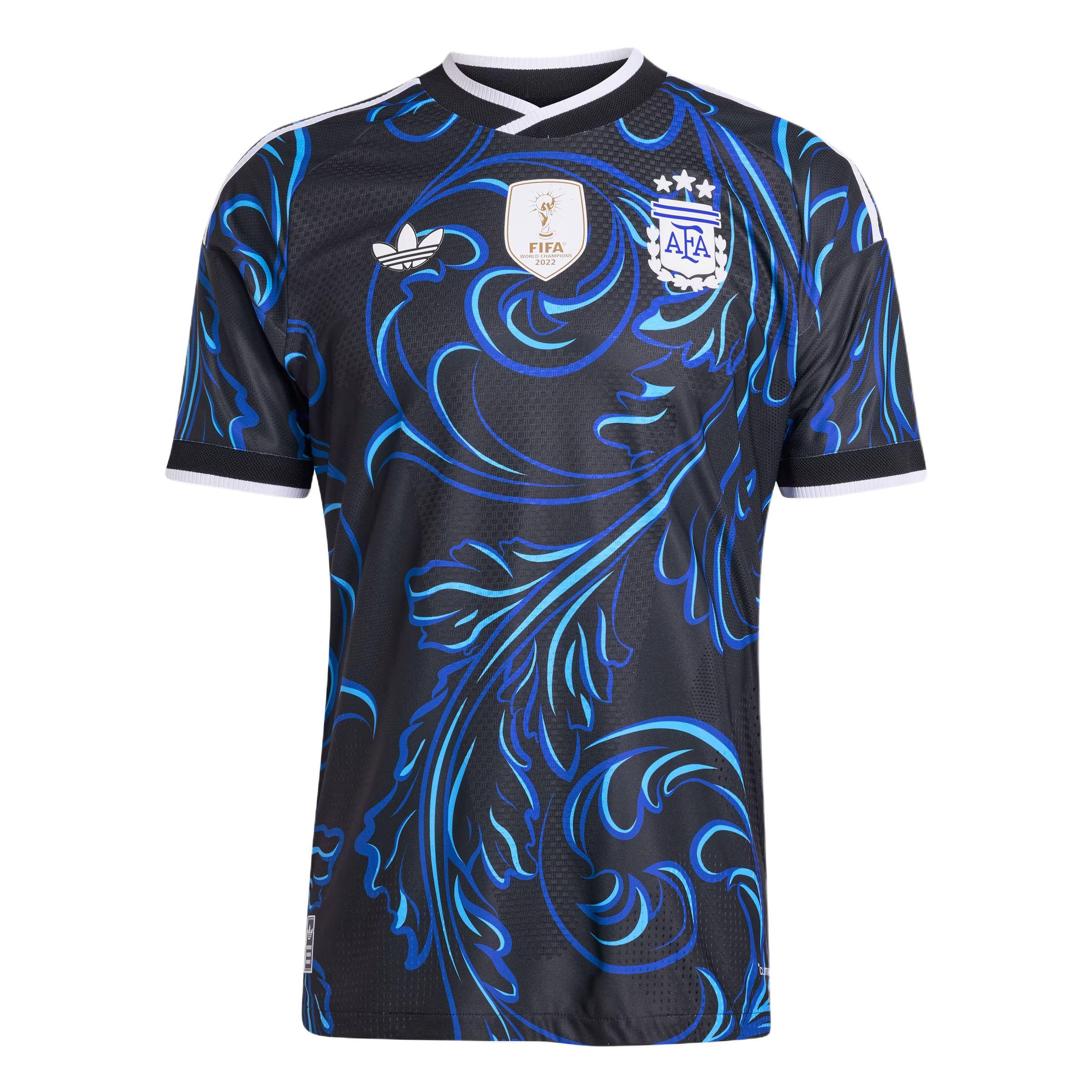 

Адидас Аргентина 26 Выездная Аутентичная Футболка Черный/Ярко-синий/Синий Взрыв Мужские Топы JM5901 M