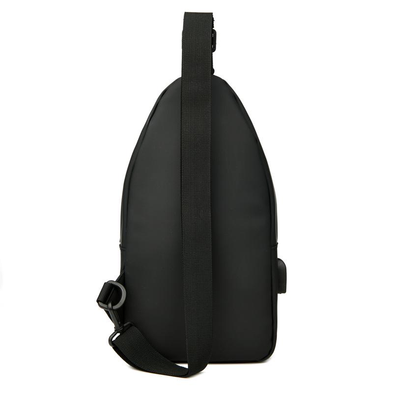 Men's Waterproof Leather Chest and Shoulder Bag