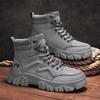 Fashion CYYTL Mens Boots Ankle Casual Shoes Leather Cowboy Combat Winter Tactical Motorcycle Chelsea Work Outdoor Hiking Designer Luxury