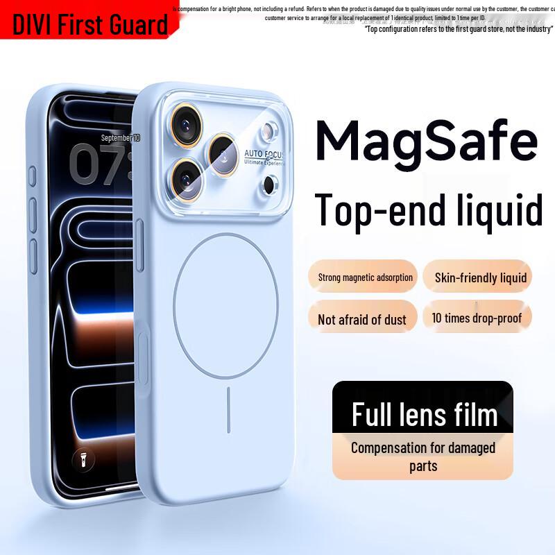 First Guard MagSafe Liquid Silicone iPhone Case