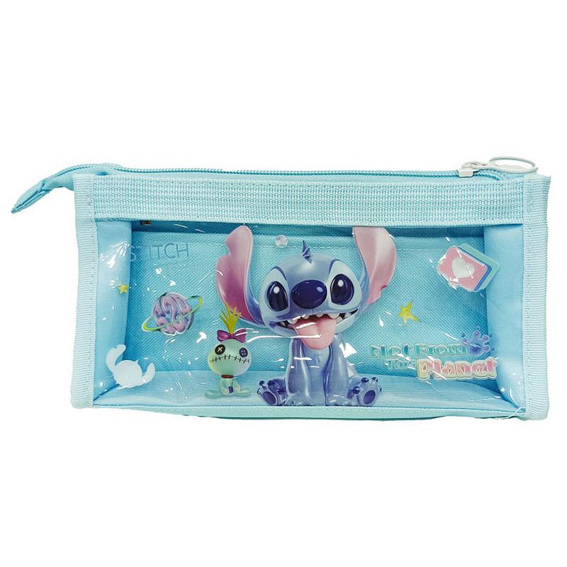 Lotso Student Pencil Case With Large Capacity And Durable Polyester For Girls