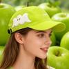Mandarin Duck Apple Creative Baseball Hat for Summer Travel Sunshade and Sun Protection Versatile Duck Tongue Hat