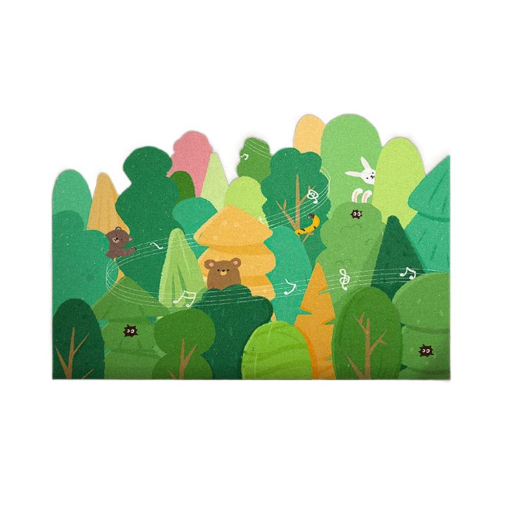 Cartoon Bathroom Foot Mat Water-Absorbing Floor Carpet Dirt-Resistant Foot Pad  Household