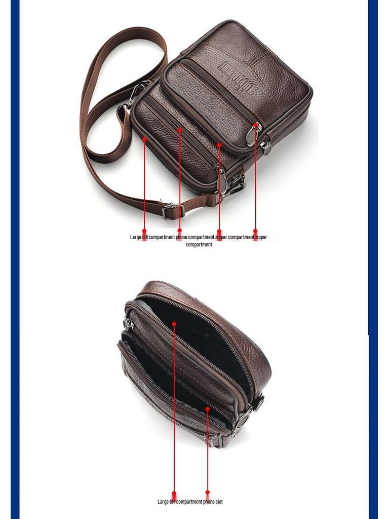 Bolsa Multifuncional Masculina de Cintura e Transversal