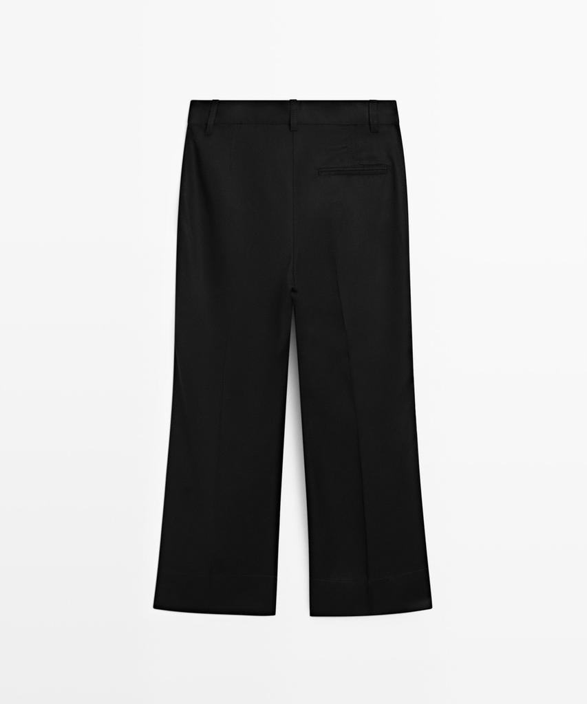 Masimodutti Crop Flare Pants