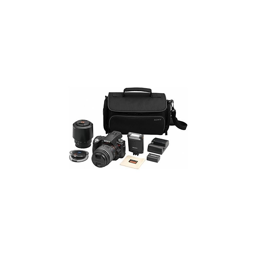 Sony Video Camera Case, Soft Carrying Case, 6.9L, Black, LCS-U30/B