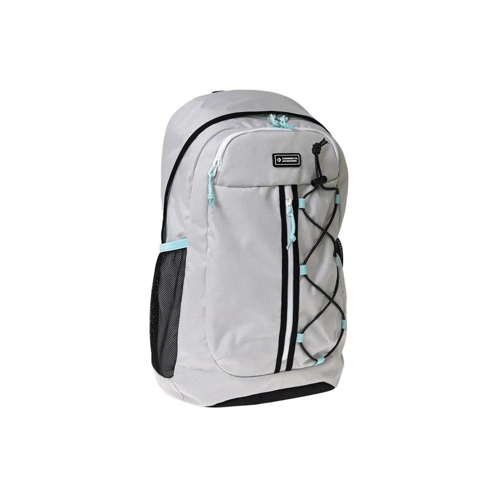 New Converse Polyester Backpack Regular Unisex Gray 10022097-A09