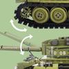 Main Battle Tank Building Block Splicing Model Ornaments Children's Educational Toys
