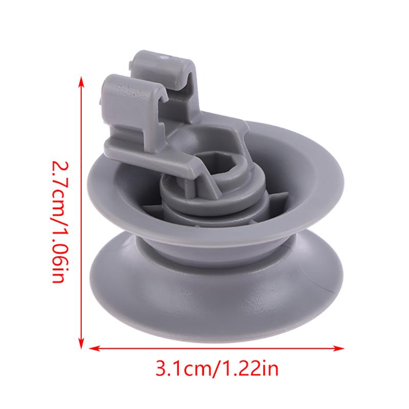 4/8/12Pcs Dishwasher Basket Roll Lower Basket Wheels For Balay For 611475 00611475 Dishwasher Upper Basket Wheel