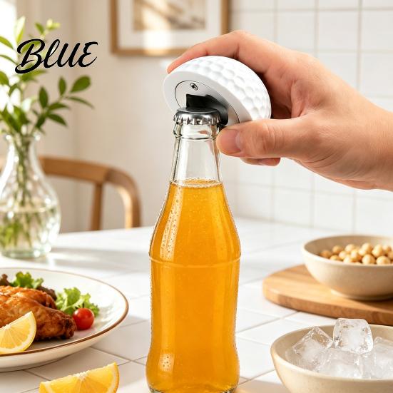 Desktop Ornament for Golf Lovers Imitation Ball Bottle Opener Ergonomic Beer Creative Themed Bar Tool Party Favors Kitchen Home And Use Compact
