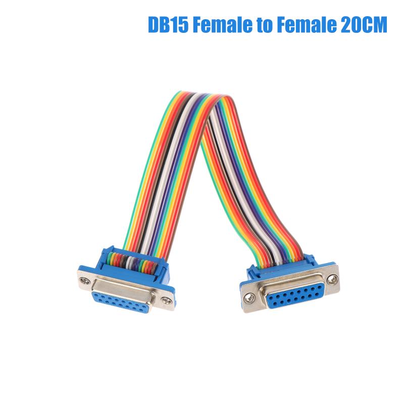 High Efficiency DB9 DB15 DB25 D-SUB Serial Port Cable Male Female for Secure Connections