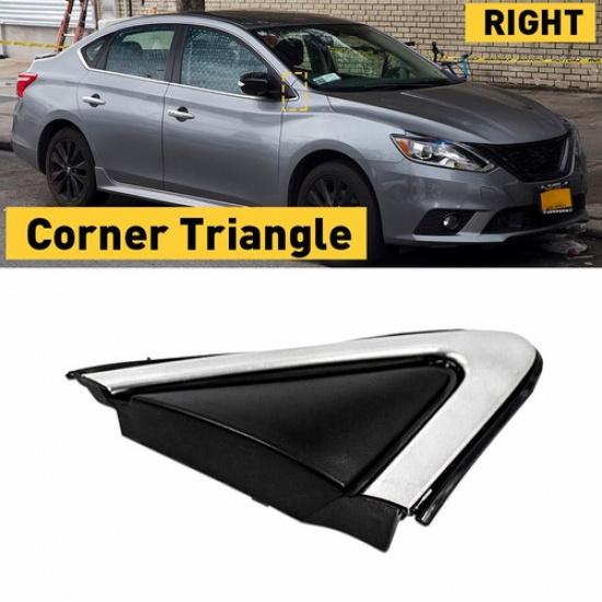 Зеркальная накладка двери пассажира, треугольник крыла для молдингов Sentra 2013- Nissan