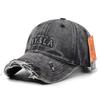 New Retro and Old Washed Alphabet Baseball Cap Women's Spring and Summer Casual Versatile Fashion Sunshade Cap