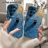 Phone Case: 2D Flat Samsung Galaxy A34 A35 M05 M06 S20 S22 S21 FE Plus 5G Protective Case, Couples Style, Water Swirl Black Cat, Christmas and Hallowe