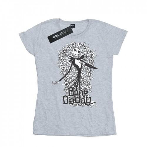 Disney Womens/Ladies Nightmare Before Christmas Bone Daddy Cotton T-Shirt