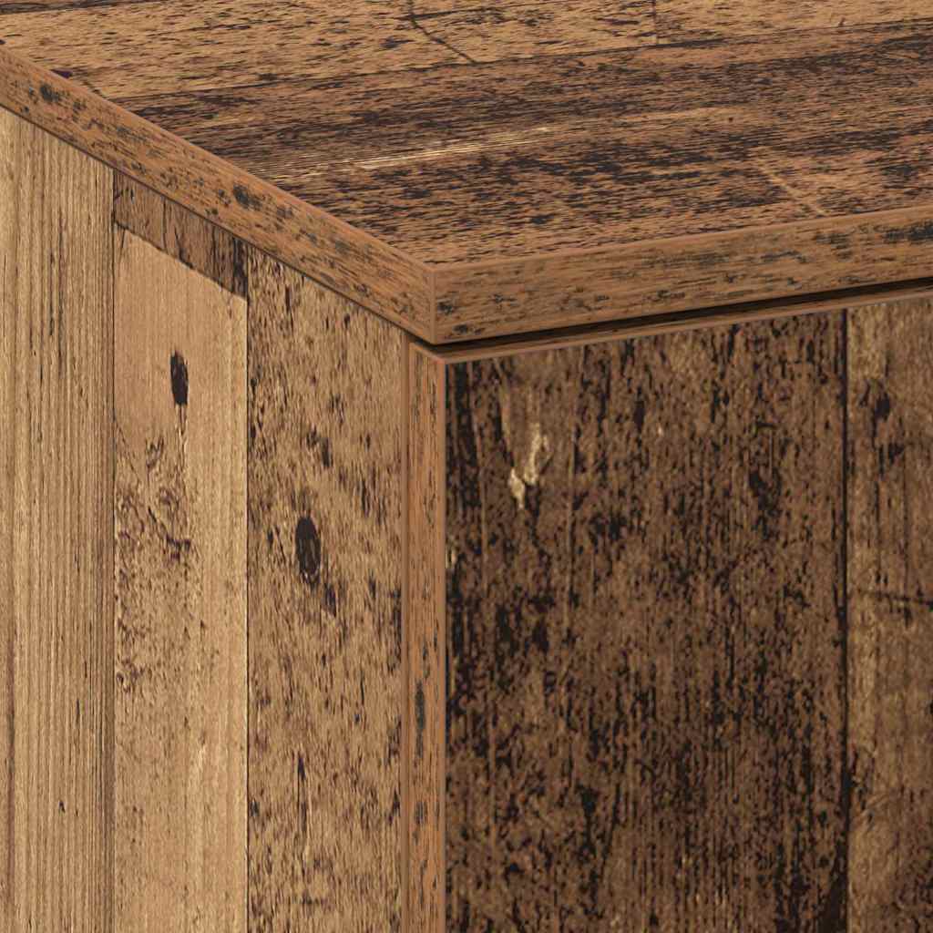 Highboard Reclaimed Wood 60 x 35 x 180 cm Particle Board
