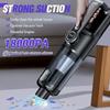 Wireless Vacuum Cleaner for18000PA  Car Rechargeable Mini Car Vacuum Cleaner USB Charging Car Vacuum for Quick Cleaning