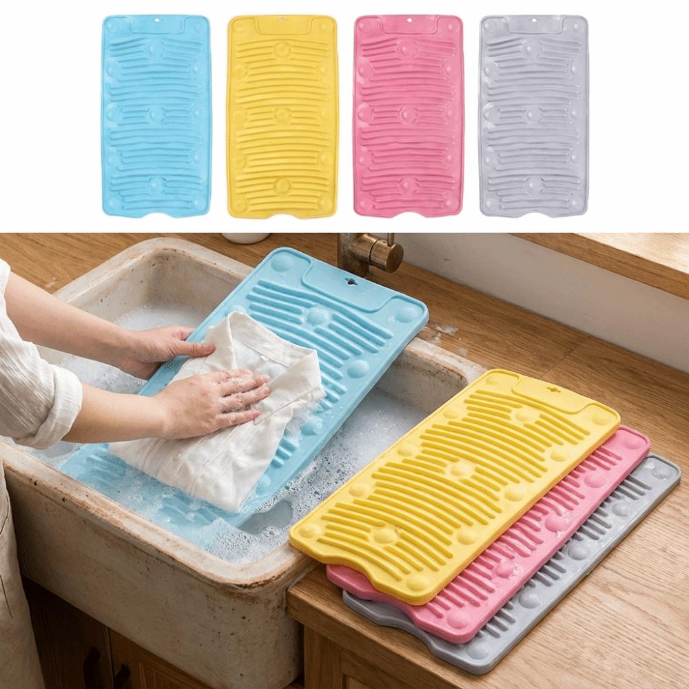 Suction Cups Hand Washing Board Non-Slip Scrubbing Board Laundry Washboard  Hand Washing Delicates