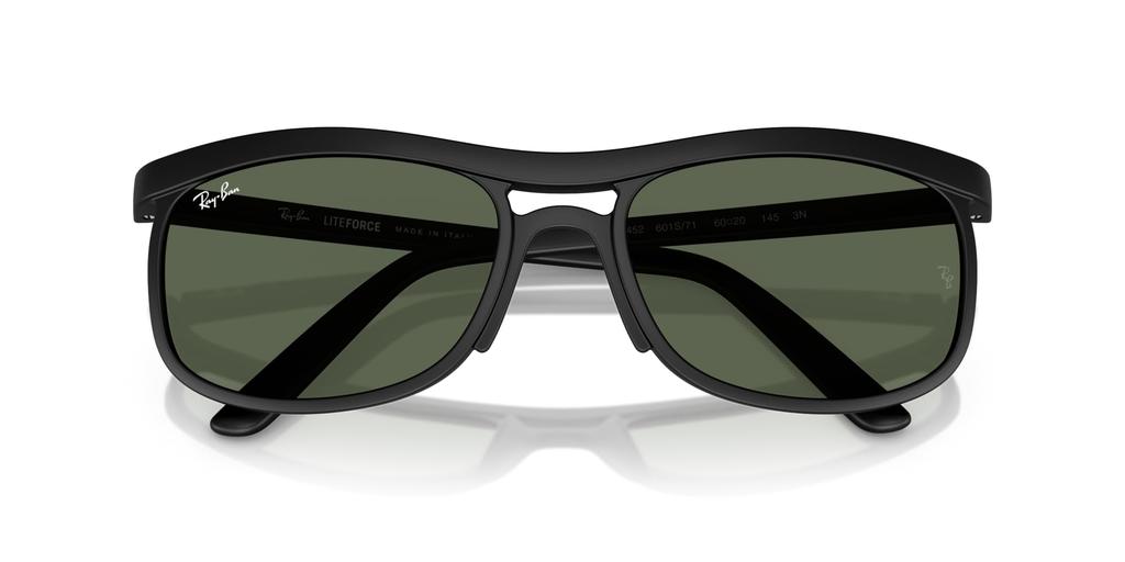 Sunglasses 0RB4452 SAND BLACK DARK GREEN 601S7156 Polarized [Ray-Ban]