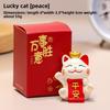 Cute Mobile Phone Stand Decoration Cute Maneki Neko Resin Office DeskCute Gift Decoration