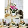 Butterfly Orchid Imitation Flower Set For Home Interior And Outdoor Garden Decoration