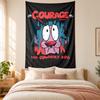 Brave Dog Tapestry highquality for decorating living room bedroom dorm walls ideal as bedroom wallart orholiday gift