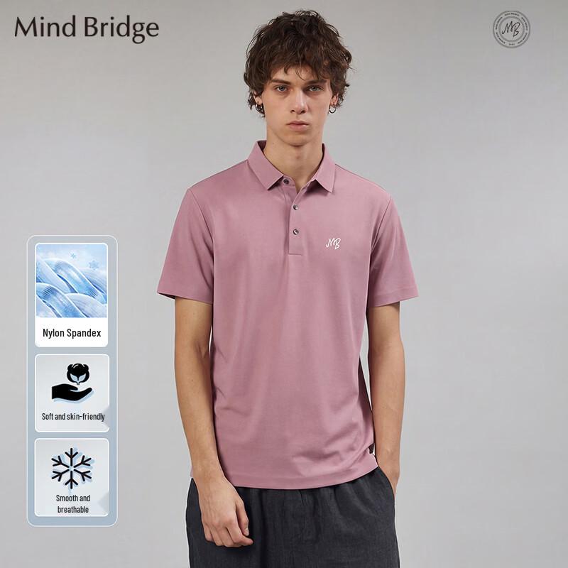 Mind Bridge Men s Summer Polo Shirt M
