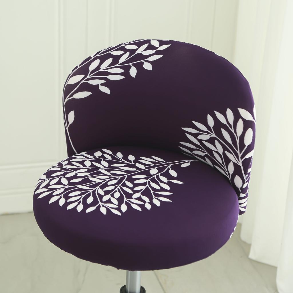 Universal Arc-shaped Chair Cover Cushion Backrest Computer Office Negotiation Meeting Seat Cover Milk Tea Shop Chair Stool