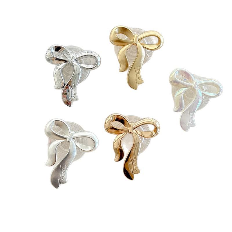 Korean Iridescent Bow Phone Holder & Desktop Stand