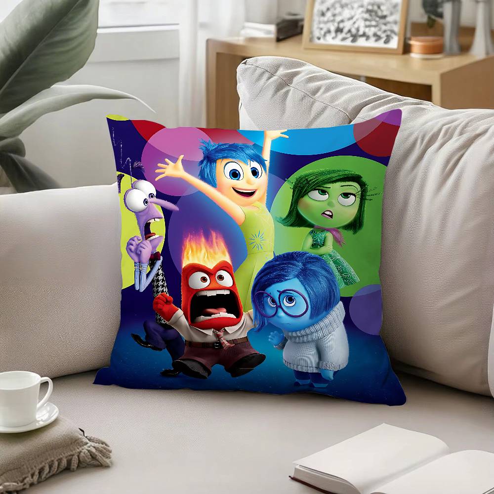 Süßer H-Inside Out-W Kissenbezug Kissenhülle Weich Süß Dekokissenbezug Für Auto Sofa Kissenhülle Polyester Mit Reißverschluss