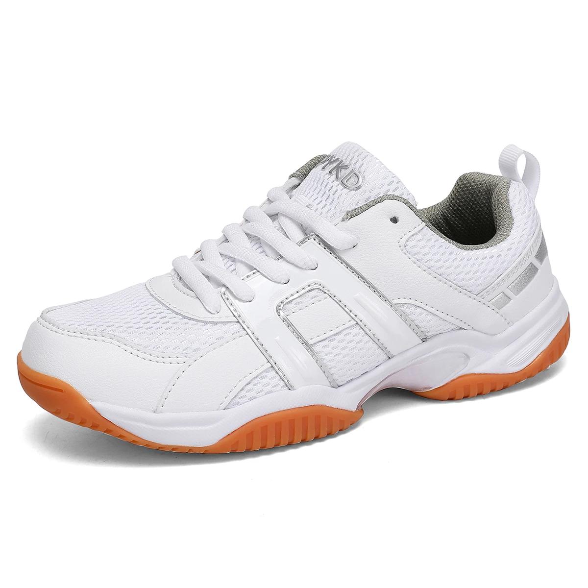 

Men Badminton Shoes Wear Resistant Brand Table Tennis Shoes Breathable Training Sneakers Professional Handball Volleyball Shoes 35