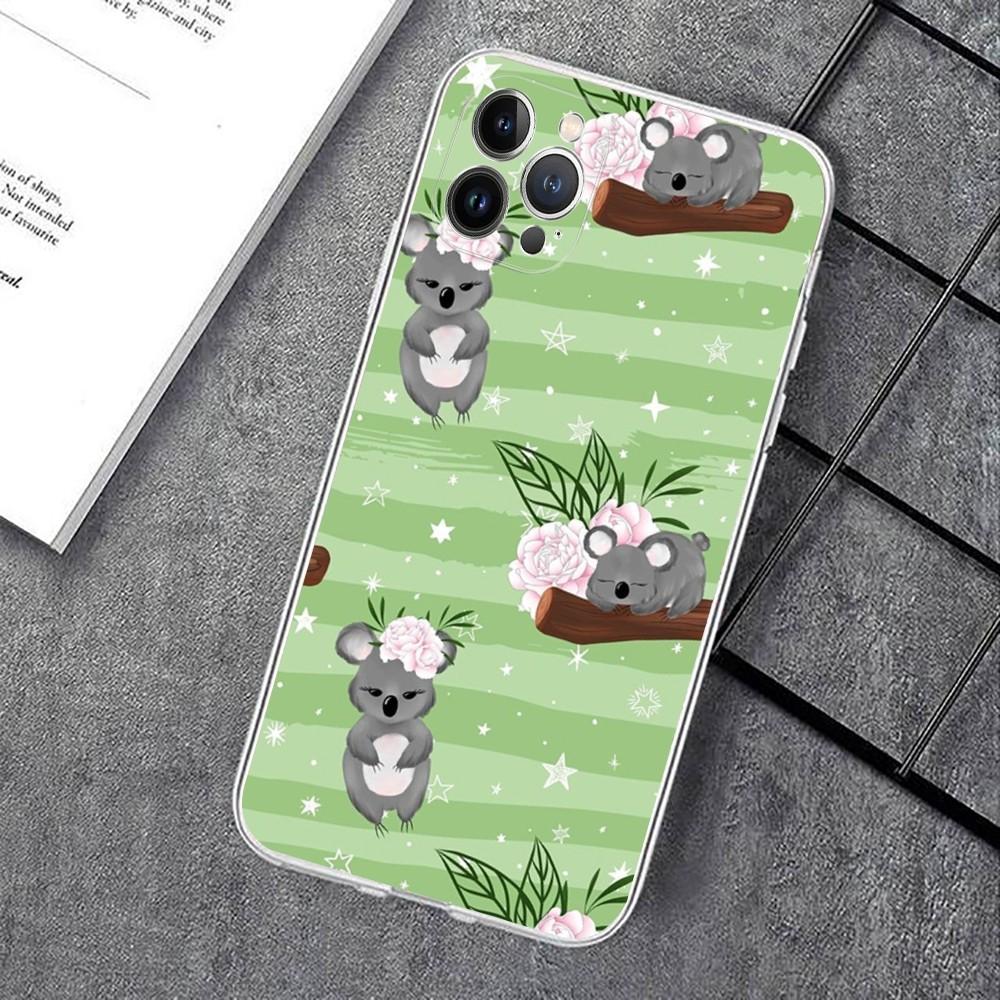 Koala Bear Cute Phone Case For IPhone 14 11 12 13 Mini Pro XS Max Cover 6 7 8 Plus X XR SE 2020 Funda Shell