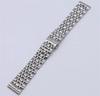 Stainless Steel Solid Seven Bead Watch Band 10 12 13 14 15 16 17 18 19 20 21 22 23 24mm Watch Accessories Watch Straps