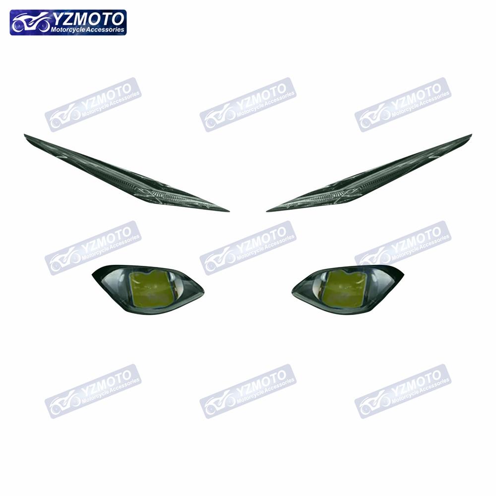 For YZF R1 YZF-R1 2021 Motorcycle Racing Headlight Printing Protection Sticker Motorbike Reflective Waterproof Decal Stickers