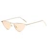 Cat Eye Sunglasses Luxury Brand Design Women Metal Triangle Sun Glasses Fashion Lady Shades UV400 Eyewear Oculos Gafas De Sol