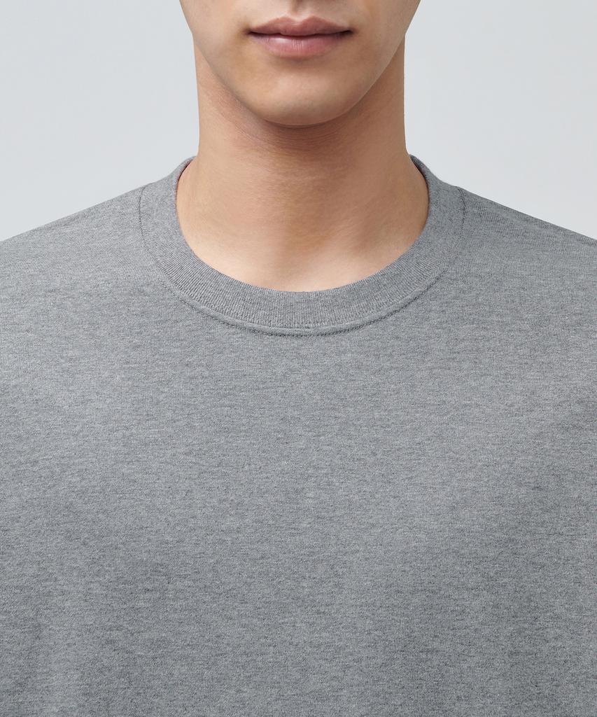 Musinsa Standard Basic Long Sleeve T-Shirt [Melange Gray]