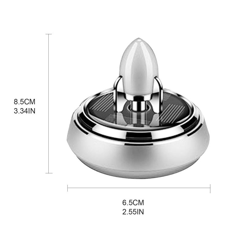 Car AromatherapySolar Magnetic Levitation Car Rotating for Creative Ornaments Oil Diffusers