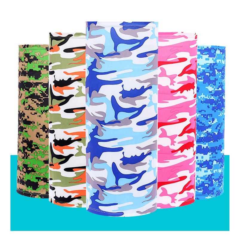 Cooling Ice Silk Outdoor Bandana: Versatile, Breathable, Sun-Protective Neck Gaiter for Cycling