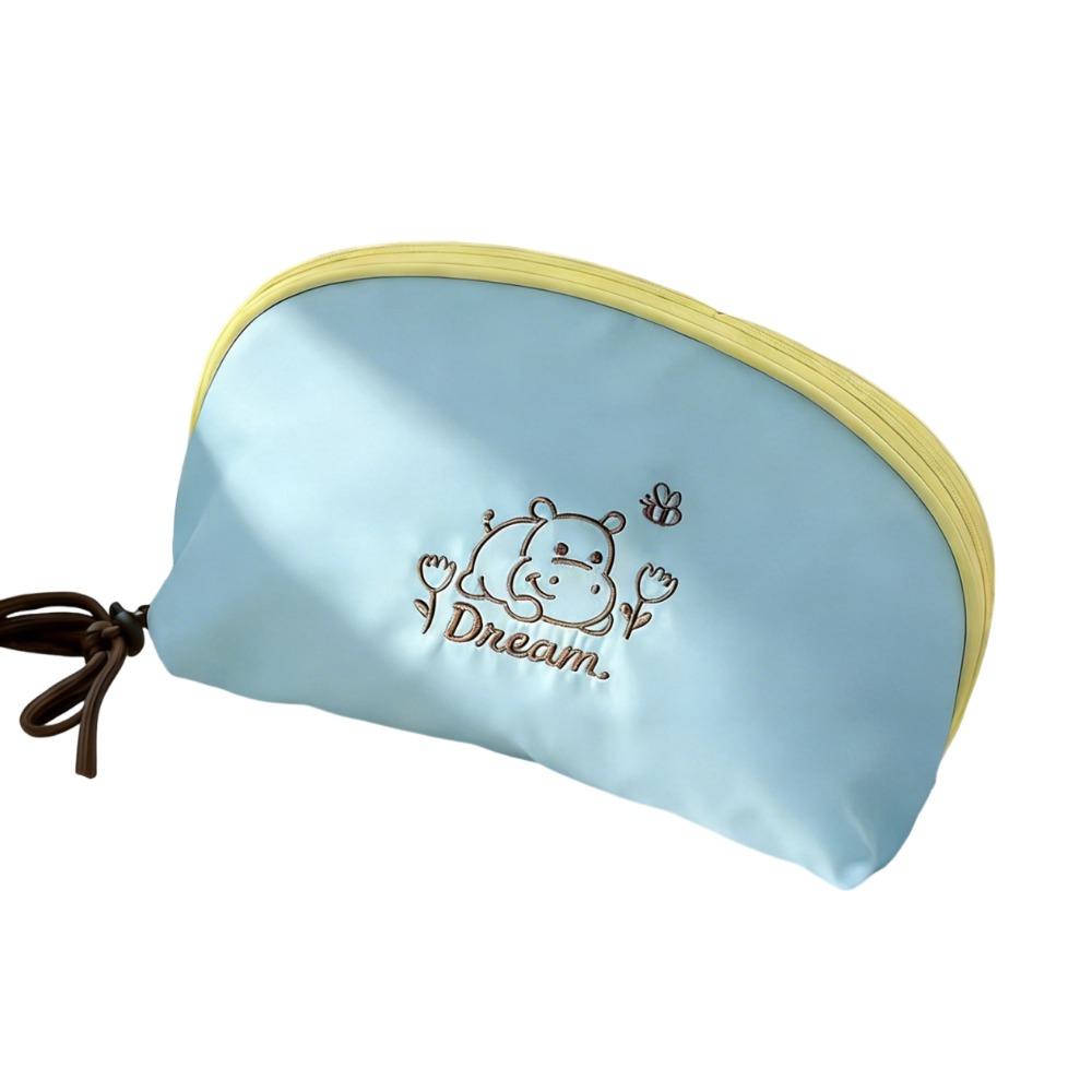 Large Capacity Intimate Clothes Bag Handheld Socks Sorting Pouch Business Trip Blue