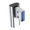 USB3.0 To Type-C Adapter, Aluminum Alloy Male To Female Connector Converter for Headphones, Data Cable, USB Fan Mouse